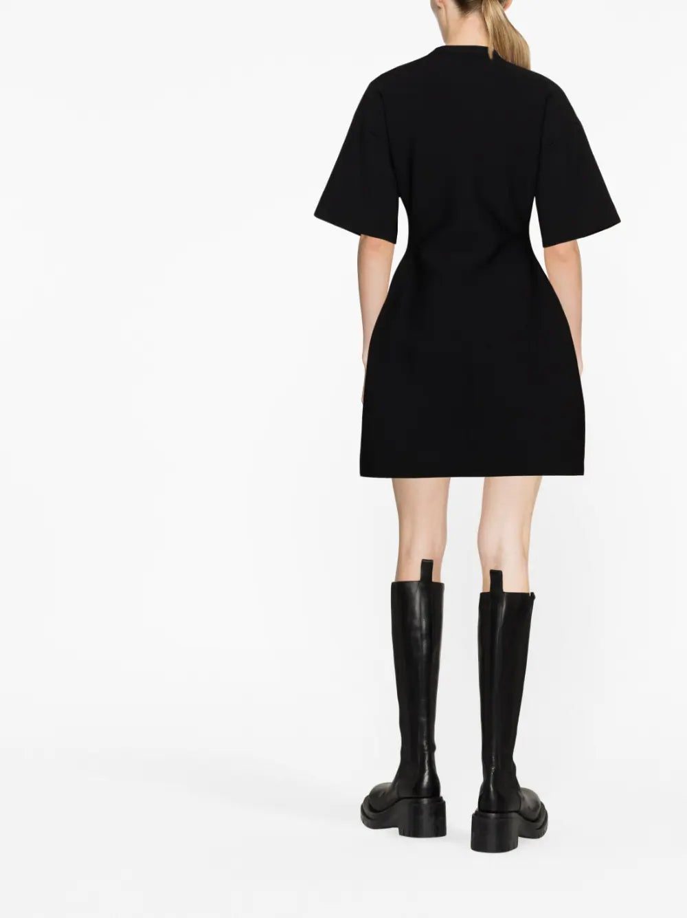 Balenciaga short-sleeve mini dress - Image 4
