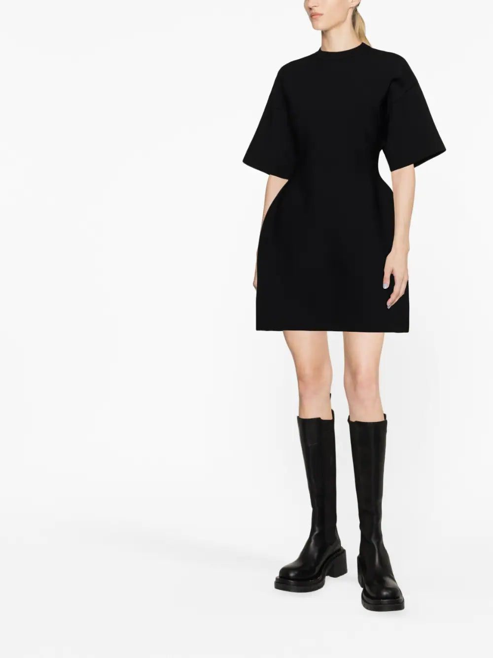 Balenciaga short-sleeve mini dress - Image 2