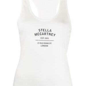 Stella McCartney  logo-print racerback top