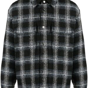 AMIRI  tweed long-sleeve shirt