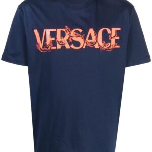 Versace  logo-print short-sleeved T-shirt