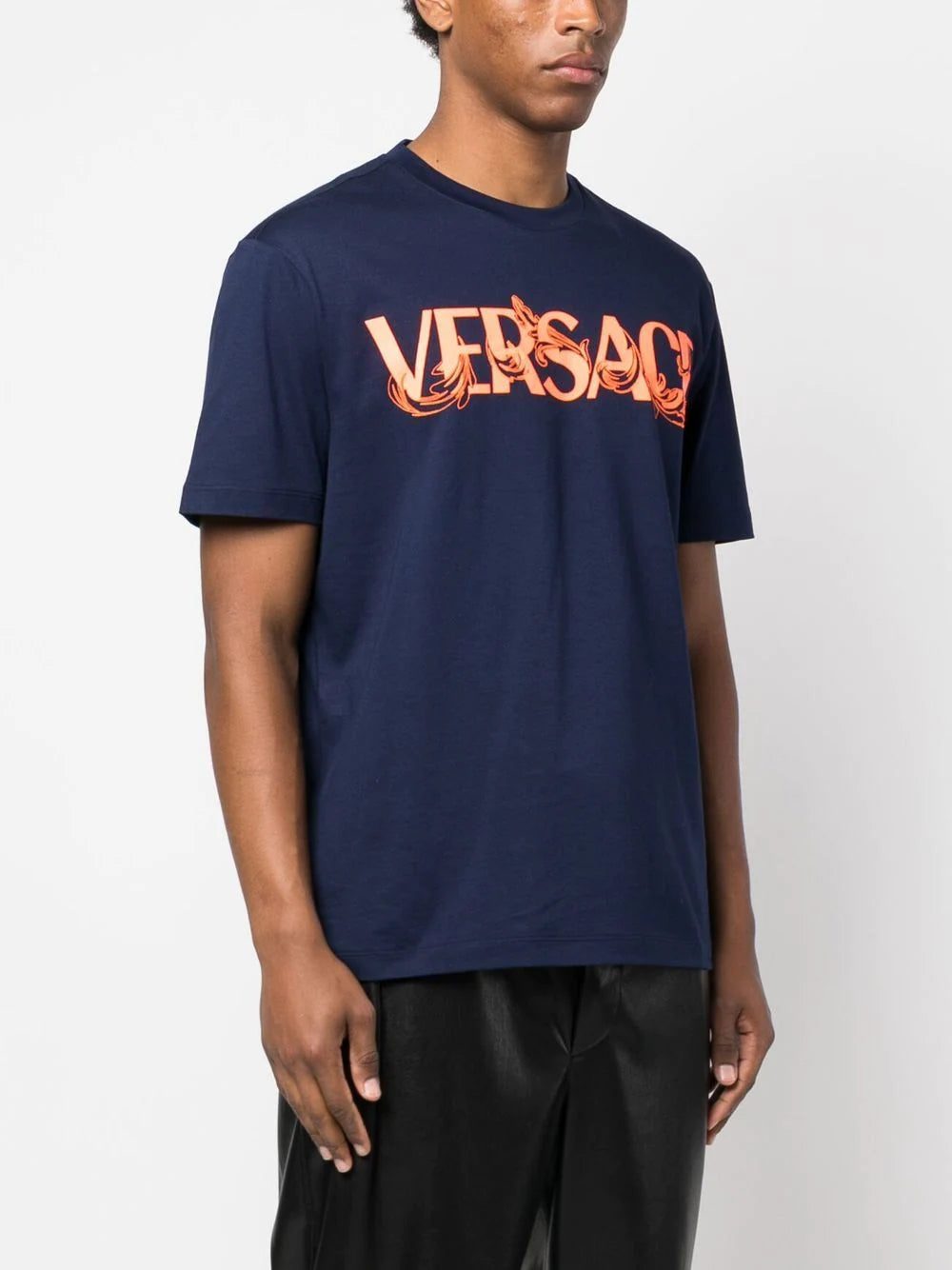 Versace logo-print short-sleeved T-shirt - Image 3