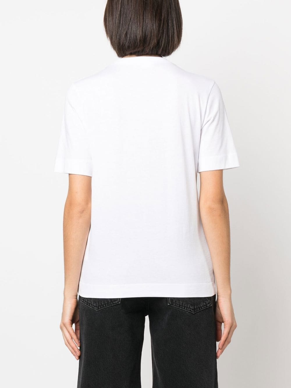 Love Moschino logo-print short-sleeve T-shirt - Image 4