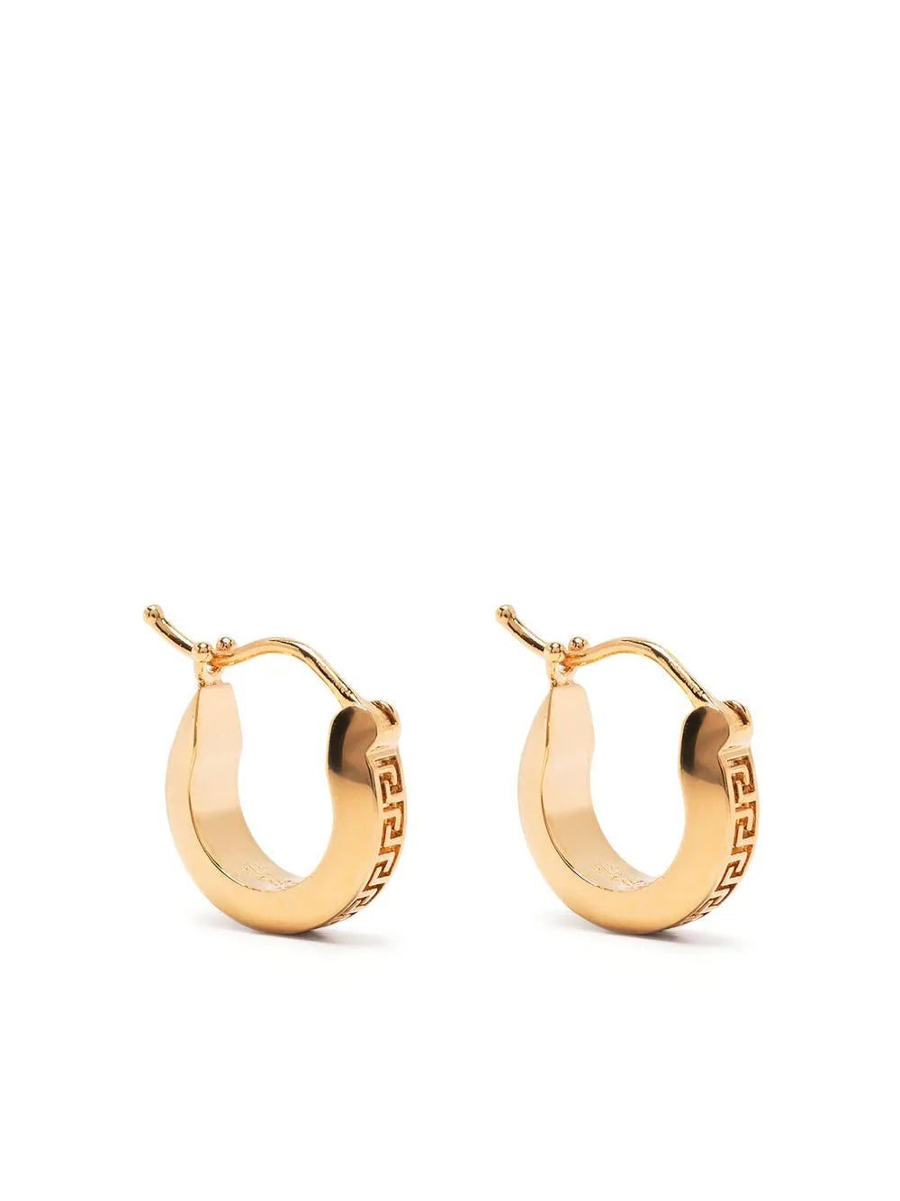 Versace Greca small hoop earrings