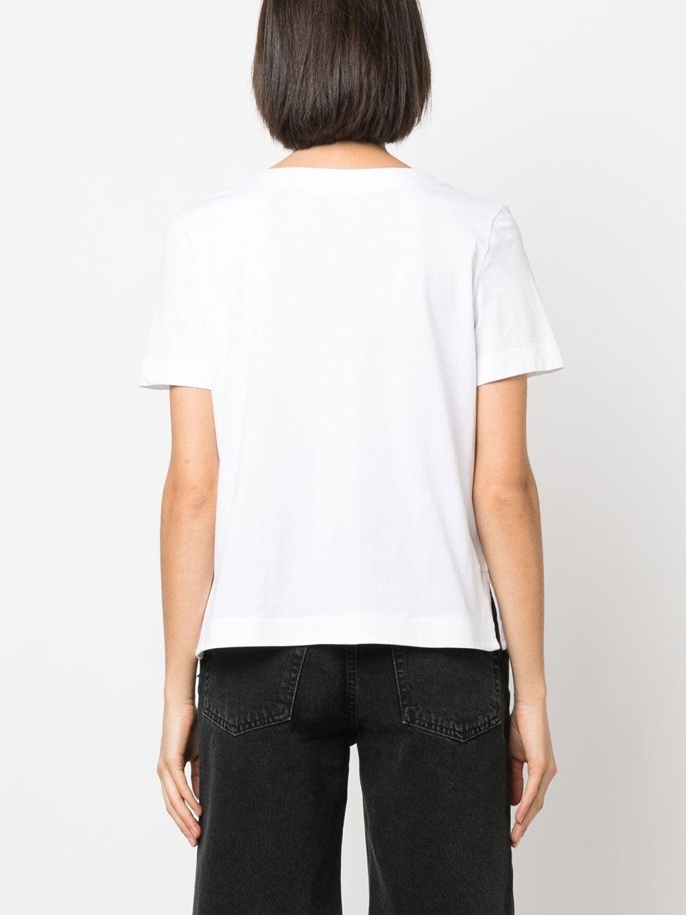 Love Moschino logo-print T-shirt - Image 4