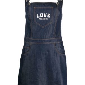 Love Moschino logo-print dress