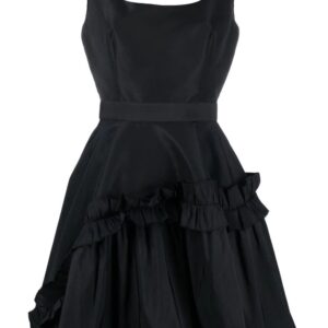Alexander McQueen ruffle-trim minidress