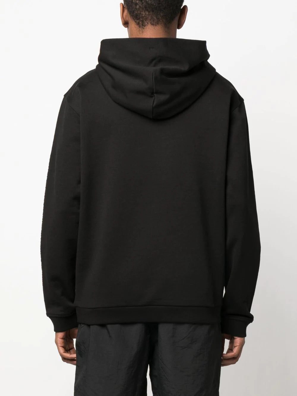 Moncler logo-print sleeve hoodie - Image 3