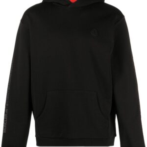 Moncler logo-print sleeve hoodie