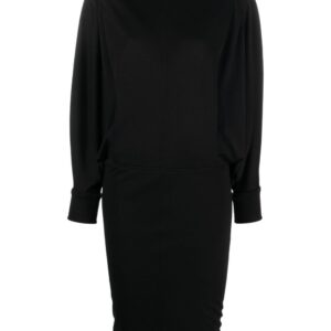 Saint Laurent roll-neck mini dress