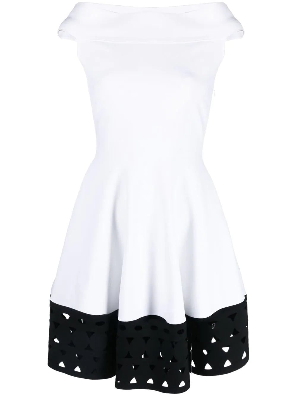 Alexander McQueen off-shoulder minidress