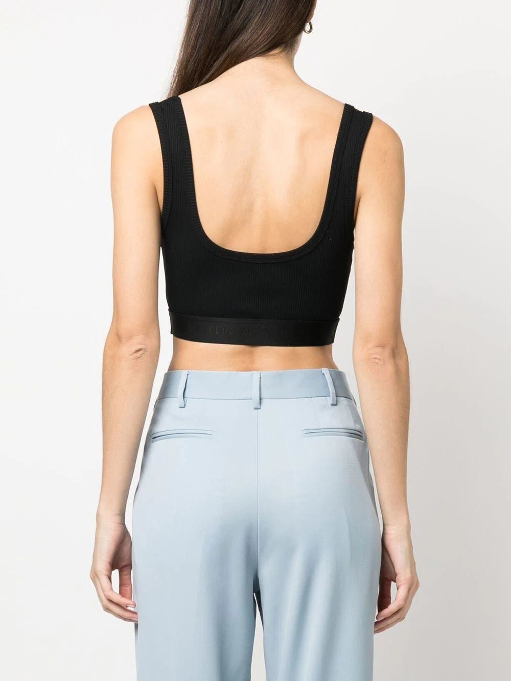 Stella McCartney fine-ribbed cropped vest top - Image 4
