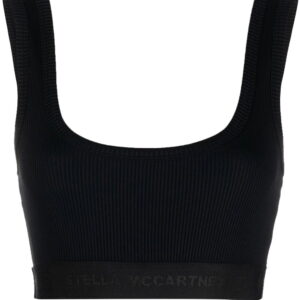 Stella McCartney  fine-ribbed cropped vest top