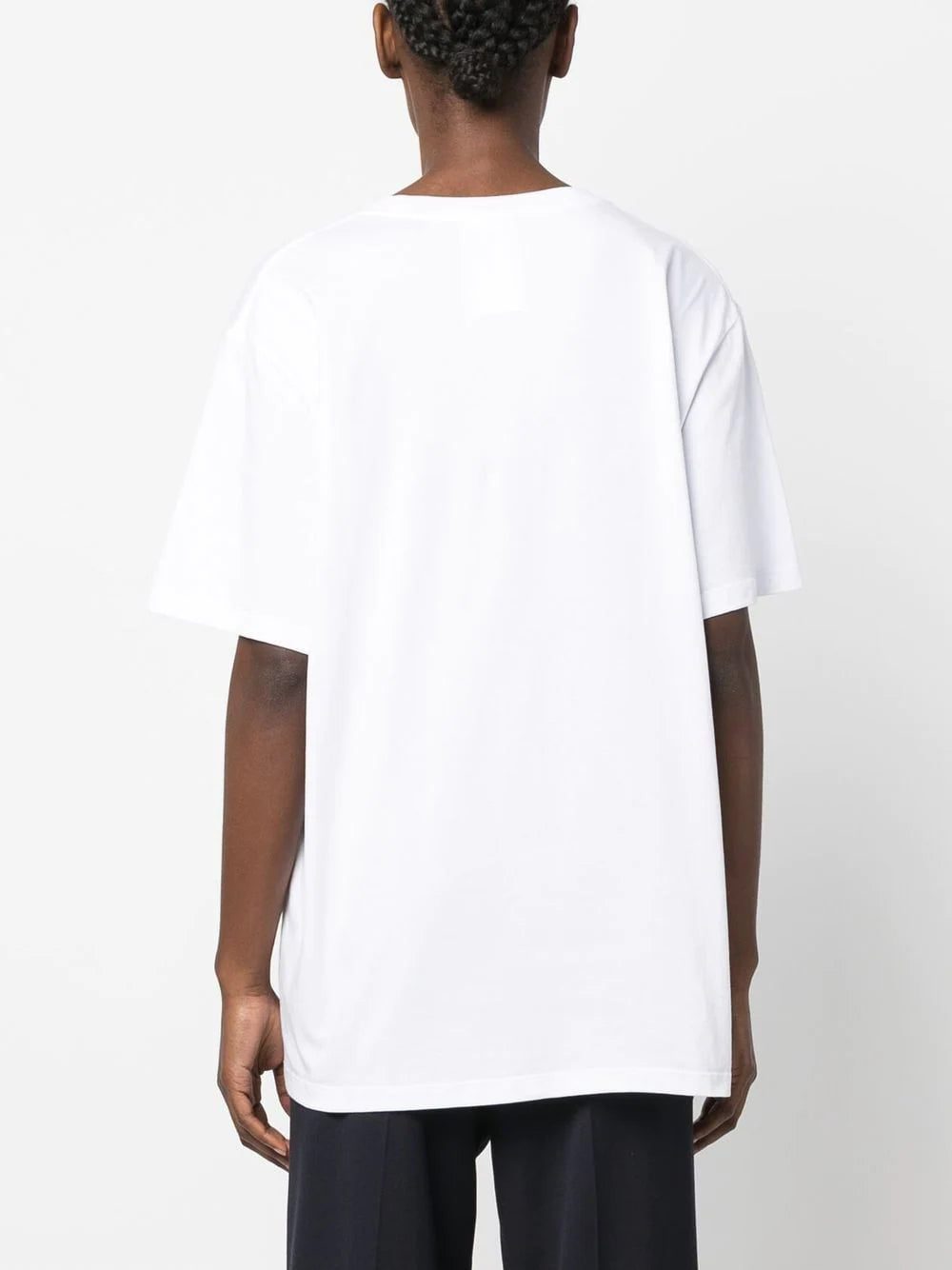 Stella McCartney rhinestone-logo short-sleeved T-shirt - Image 4