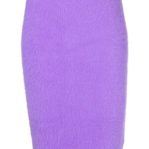 Off-White  brushed-effect pencil skirt