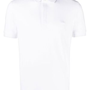 Lacoste logo-patch polo shirt