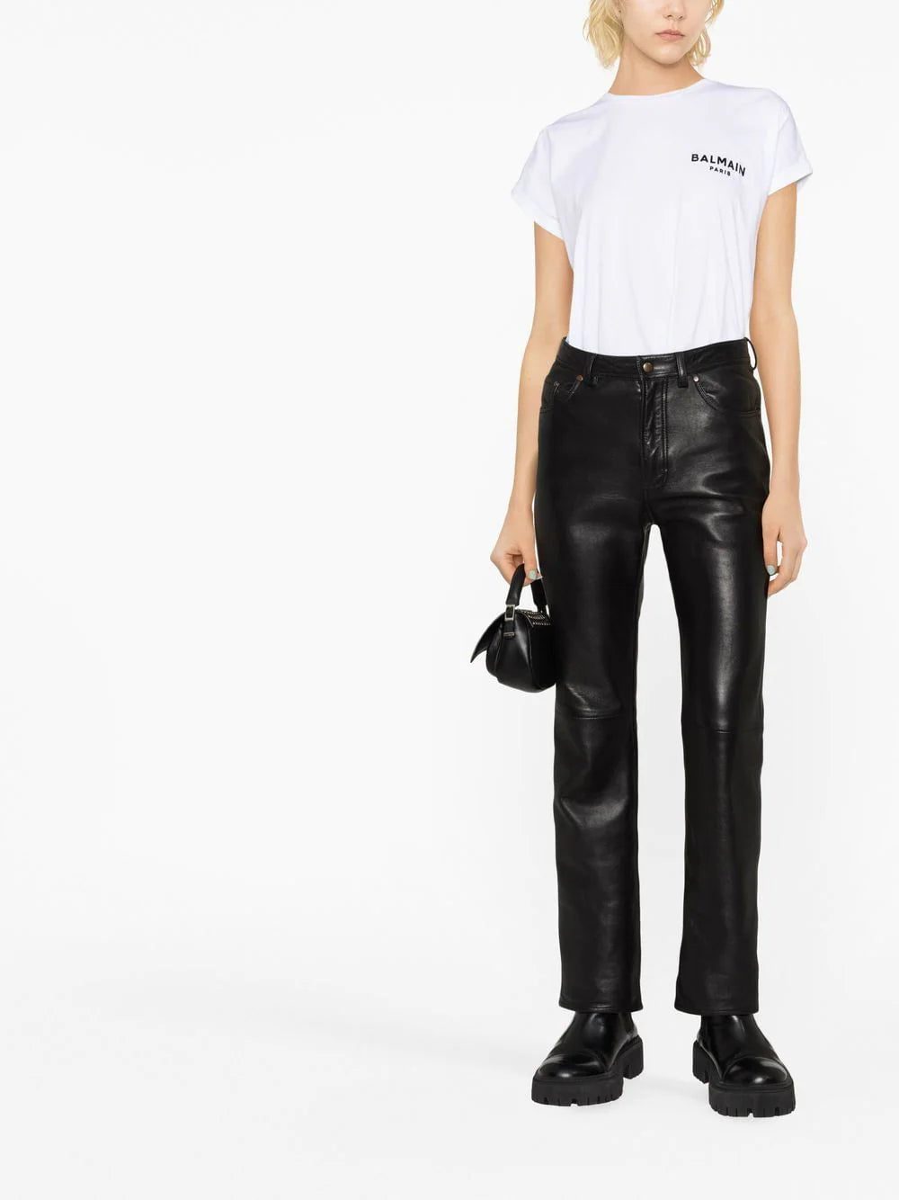 Balmain logo-print T-shirt - Image 2