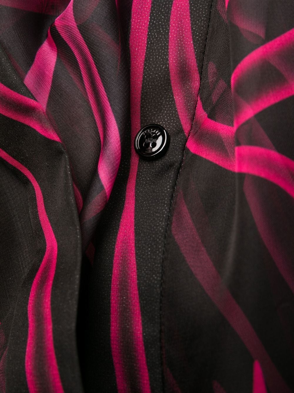 Versace abstract-print plissé dress - Image 5