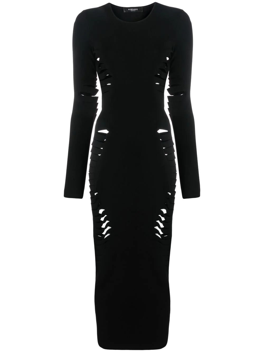 Versace cut-out midi dress
