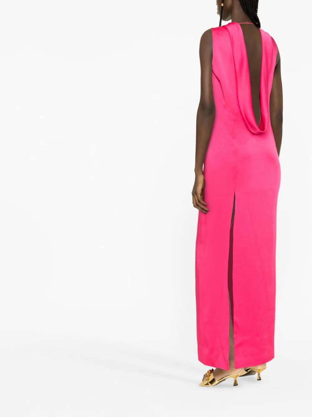 Versace cowl-back gown - Image 2