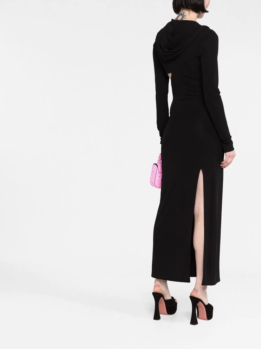 Versace cut-out hooded maxi dress - Image 4