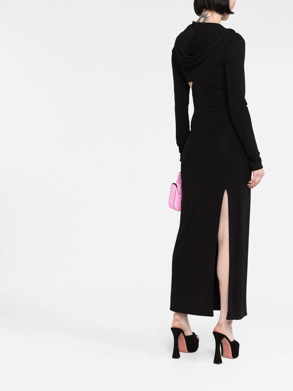 Versace cut-out hooded maxi dress - Image 4