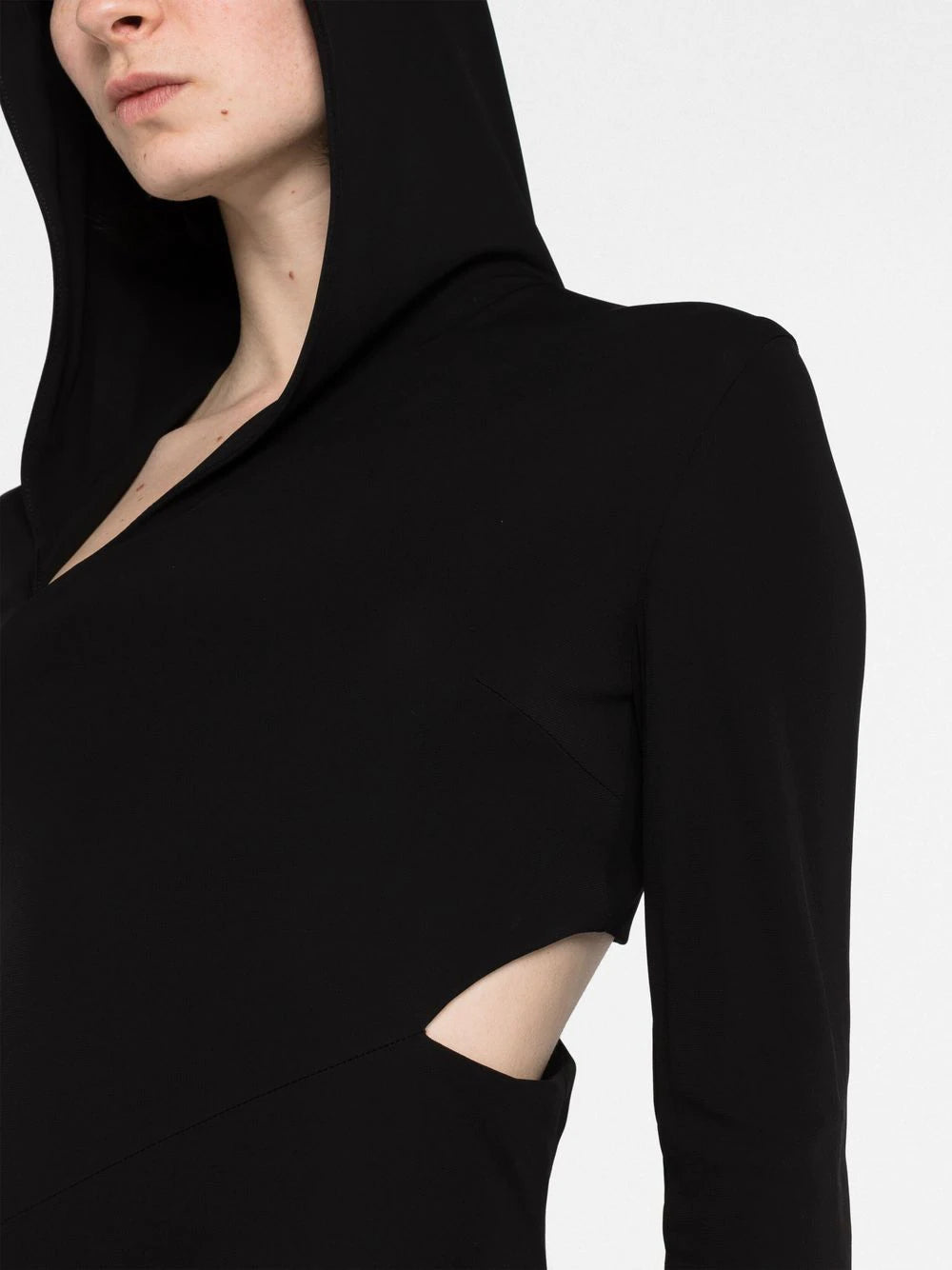 Versace cut-out hooded maxi dress - Image 3