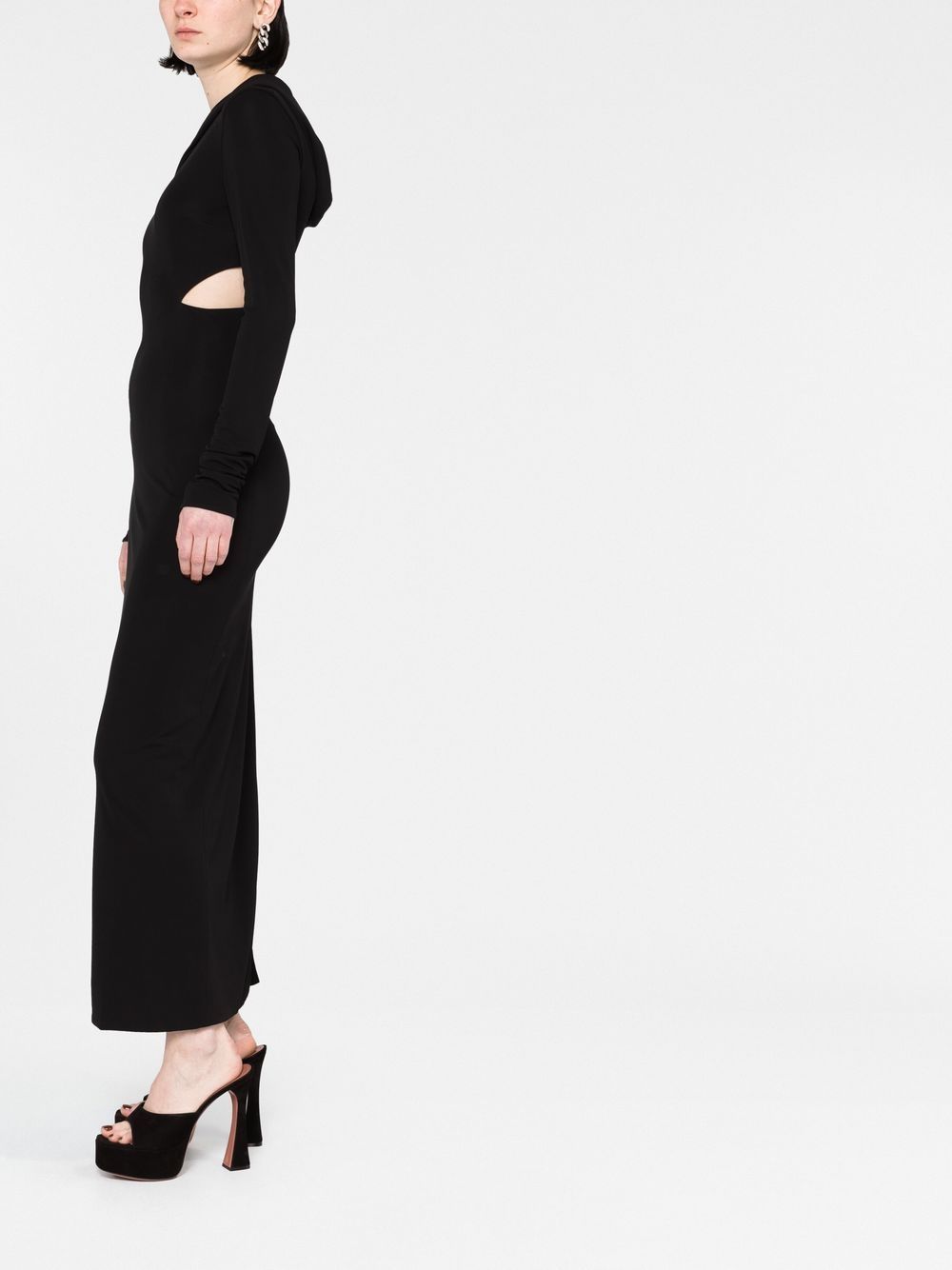 Versace cut-out hooded maxi dress - Image 6