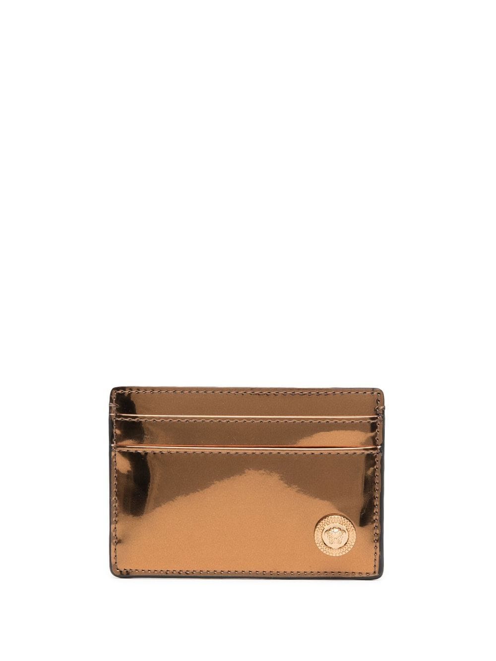 Versace Medusa Head leather cardholder