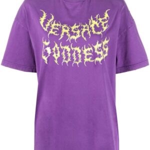 Versace  logo-print cotton T-shirt