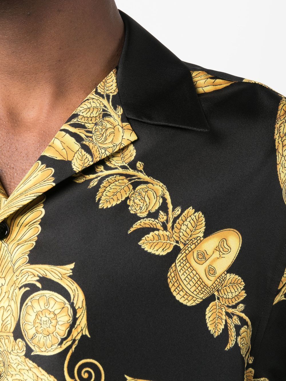 Versace Greca-print silk shirt - Image 4