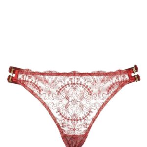 Bordelle  Cymatic sheer-lace thong
