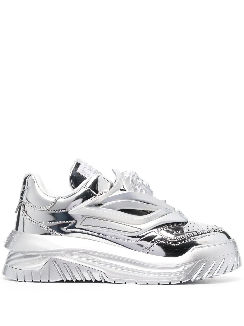 Versace Odissea metallic sneakers
