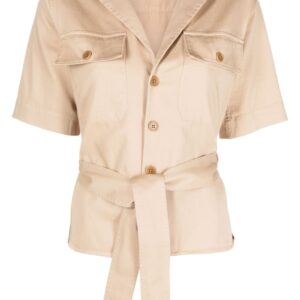 Polo Ralph Lauren tied-waist cotton shirt