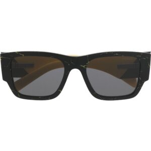 Prada Eyewear triangle-logo square-frame sunglasses