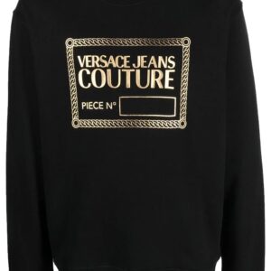 Versace Jeans Couture  logo-print crew neck sweatshirt