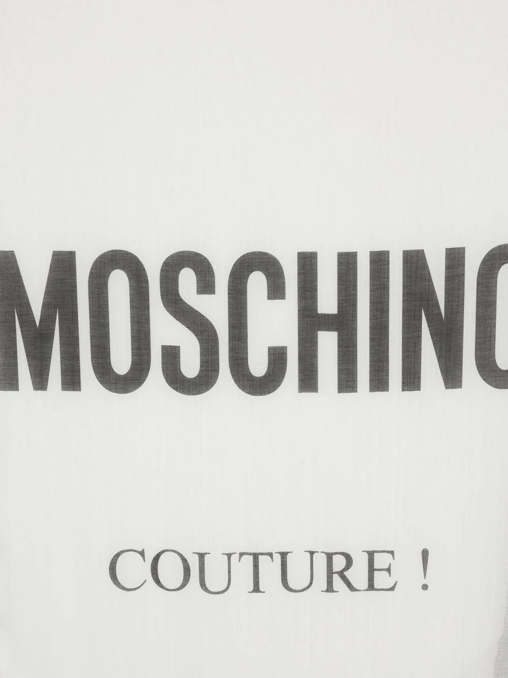 Moschino logo-print scarf - Image 2
