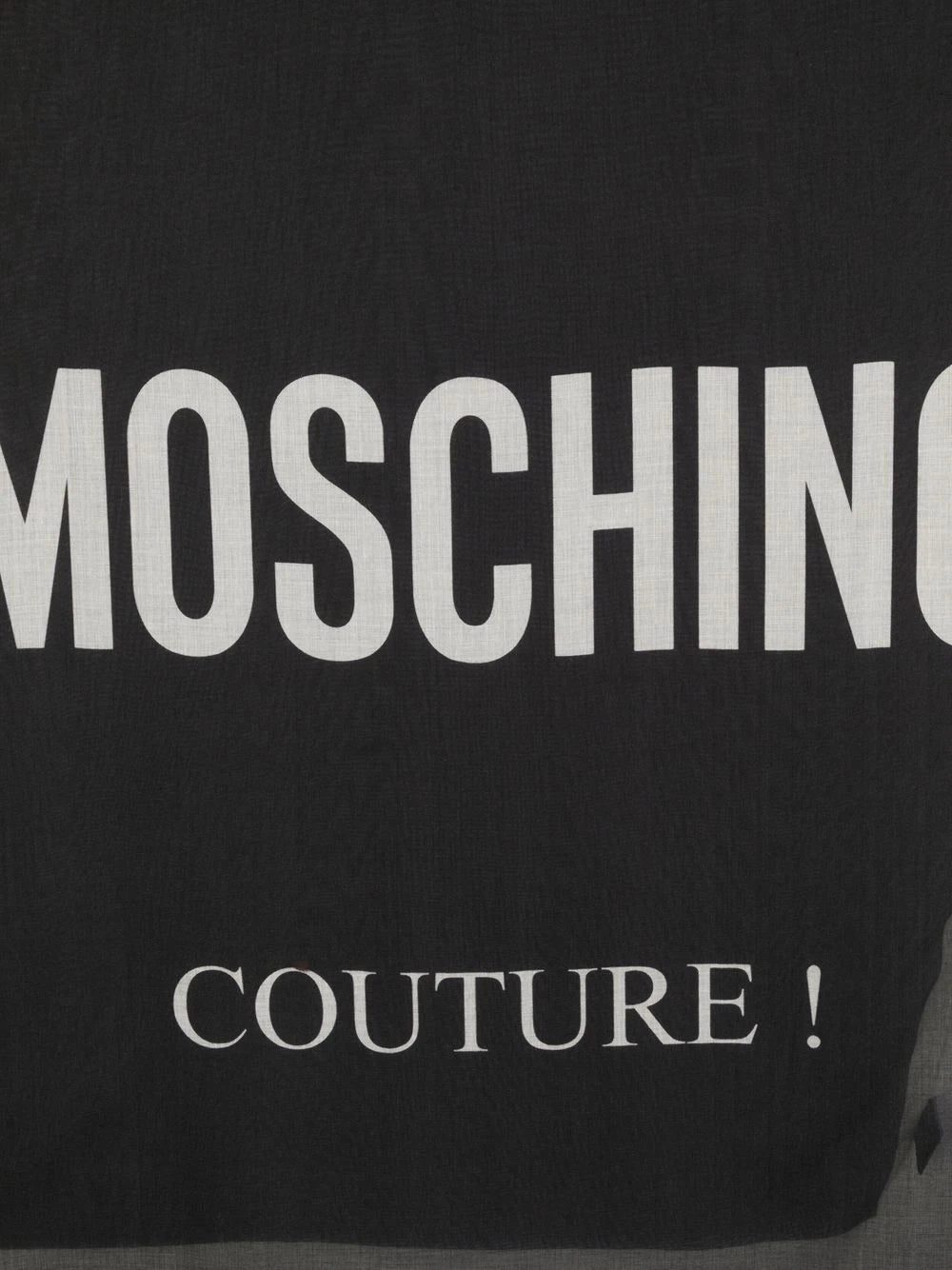 Moschino logo-print scarf - Image 2