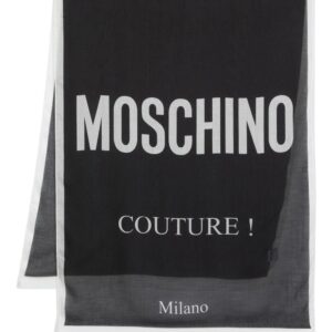 Moschino  logo-print scarf