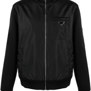 Prada Re-Nylon zip-up sweatshirt