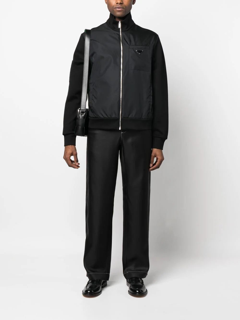 Prada Re-Nylon zip-up sweatshirt - Image 2