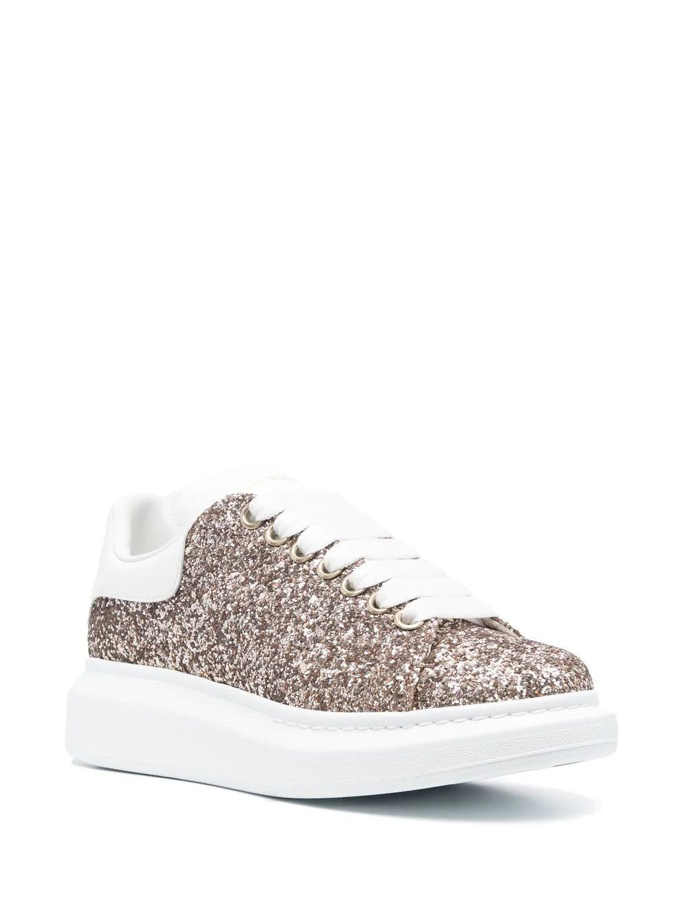 Alexander McQueen Oversized lace-up sneakers - Image 2