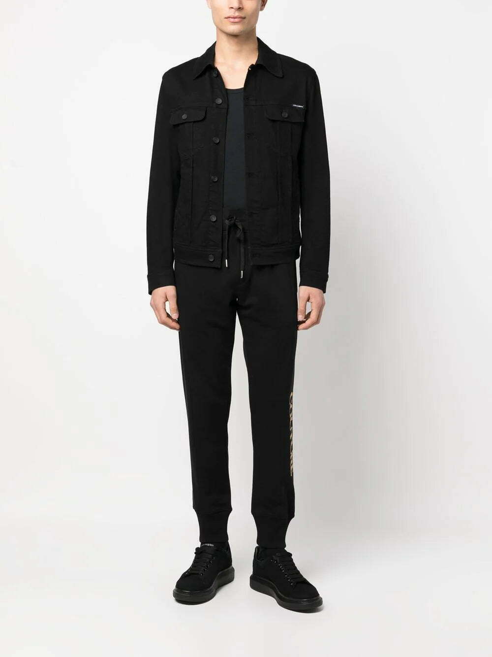 Versace Jeans Couture metallic-logo track pants - Image 2