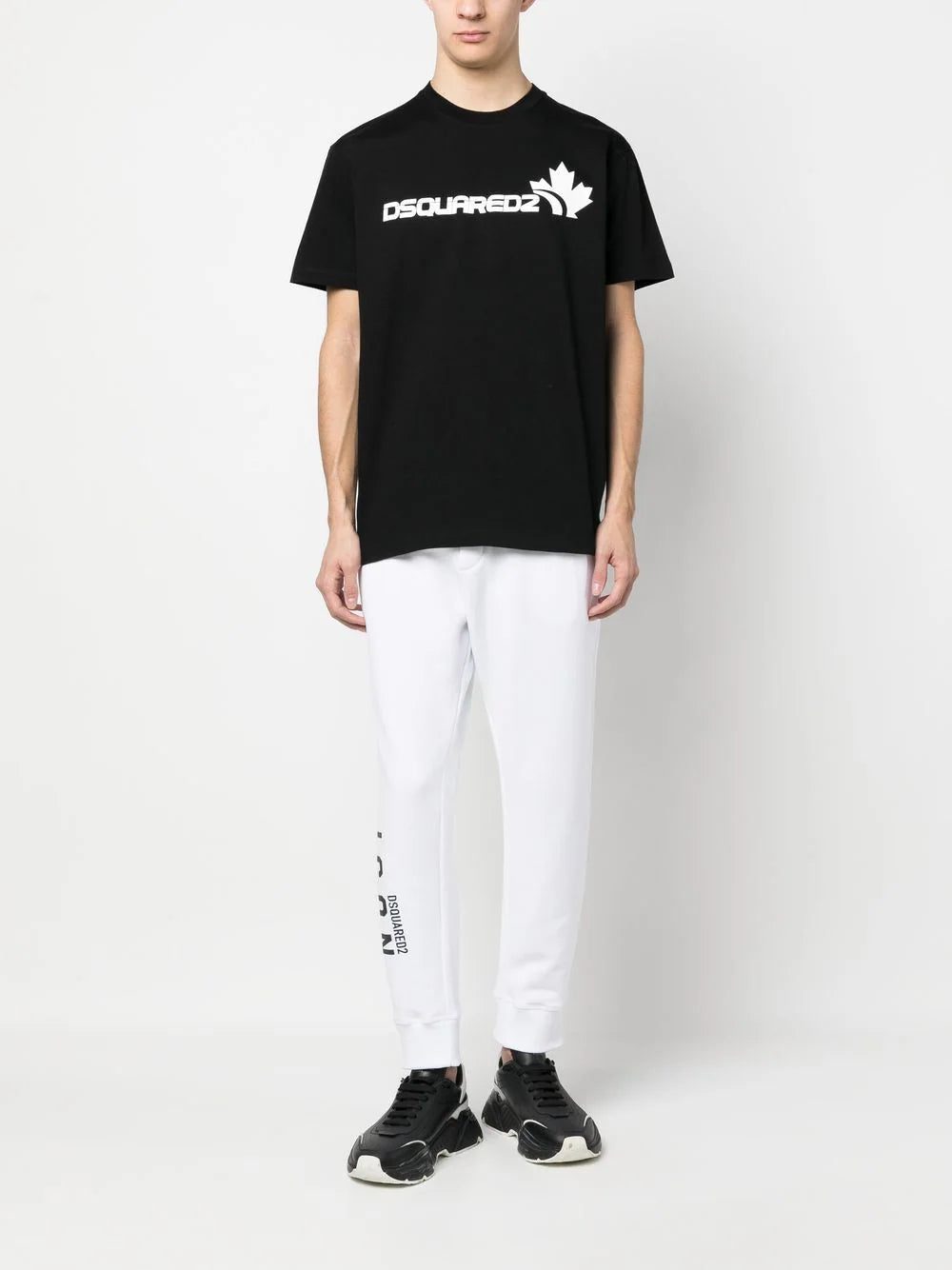 Dsquared2 logo-print track pants - Image 2