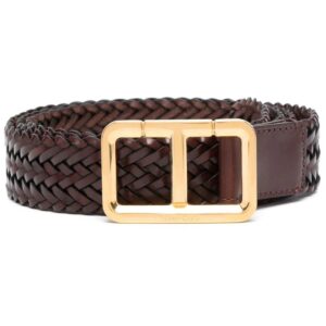 TOM FORD interwoven leather belt
