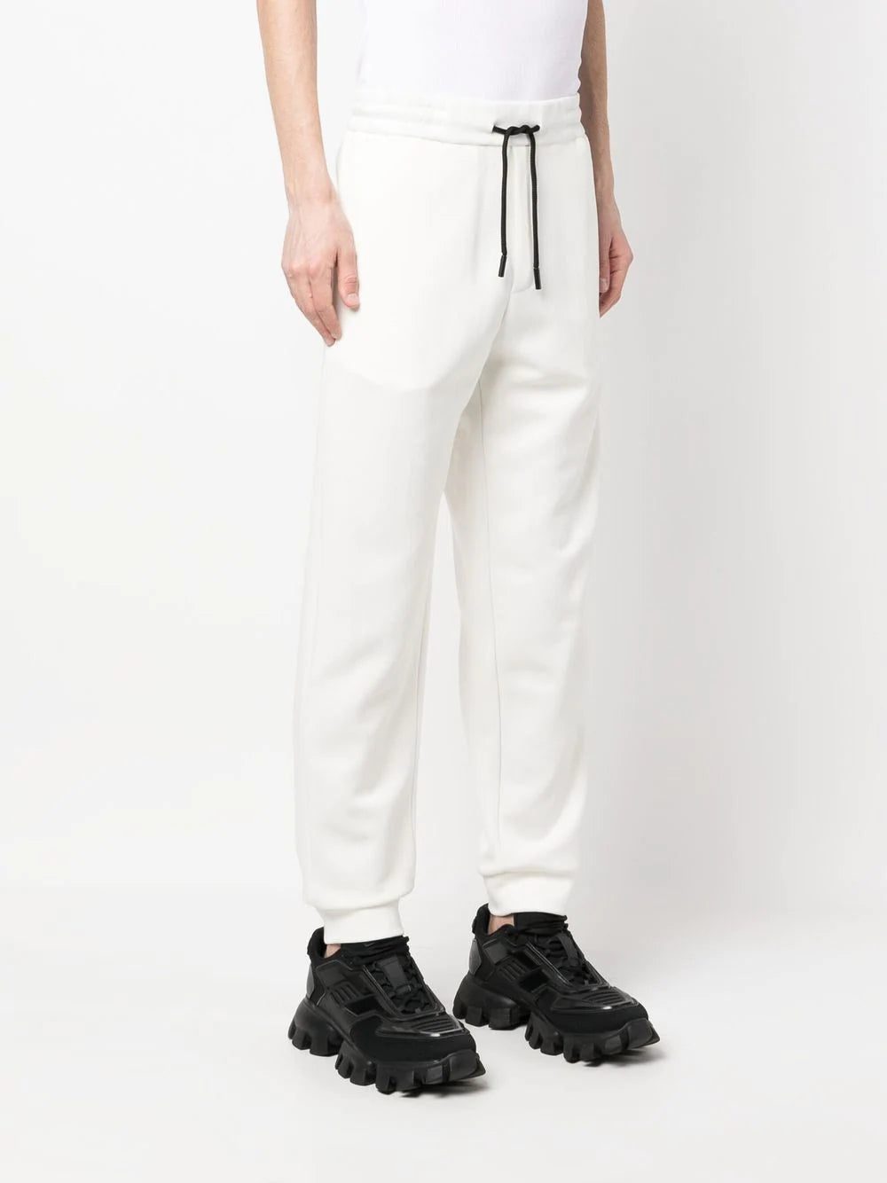 Giorgio Armani logo-embroidery track pants - Image 3