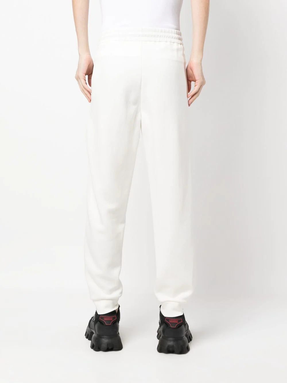 Giorgio Armani logo-embroidery track pants - Image 4