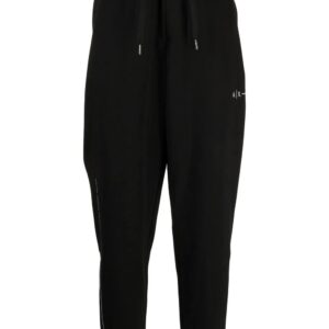 Armani Exchange logo-print track pants