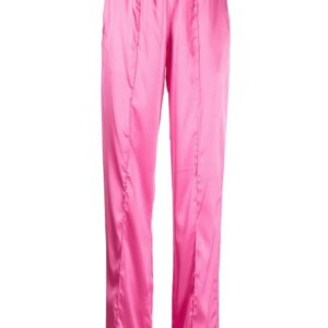 TOM FORD logo-waistband straight-leg trousers