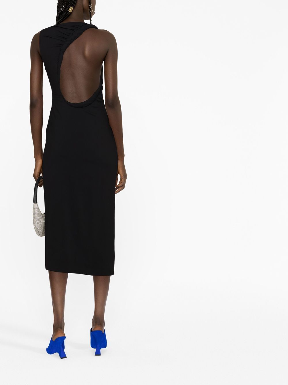 Versace cut-out detail dress - Image 4